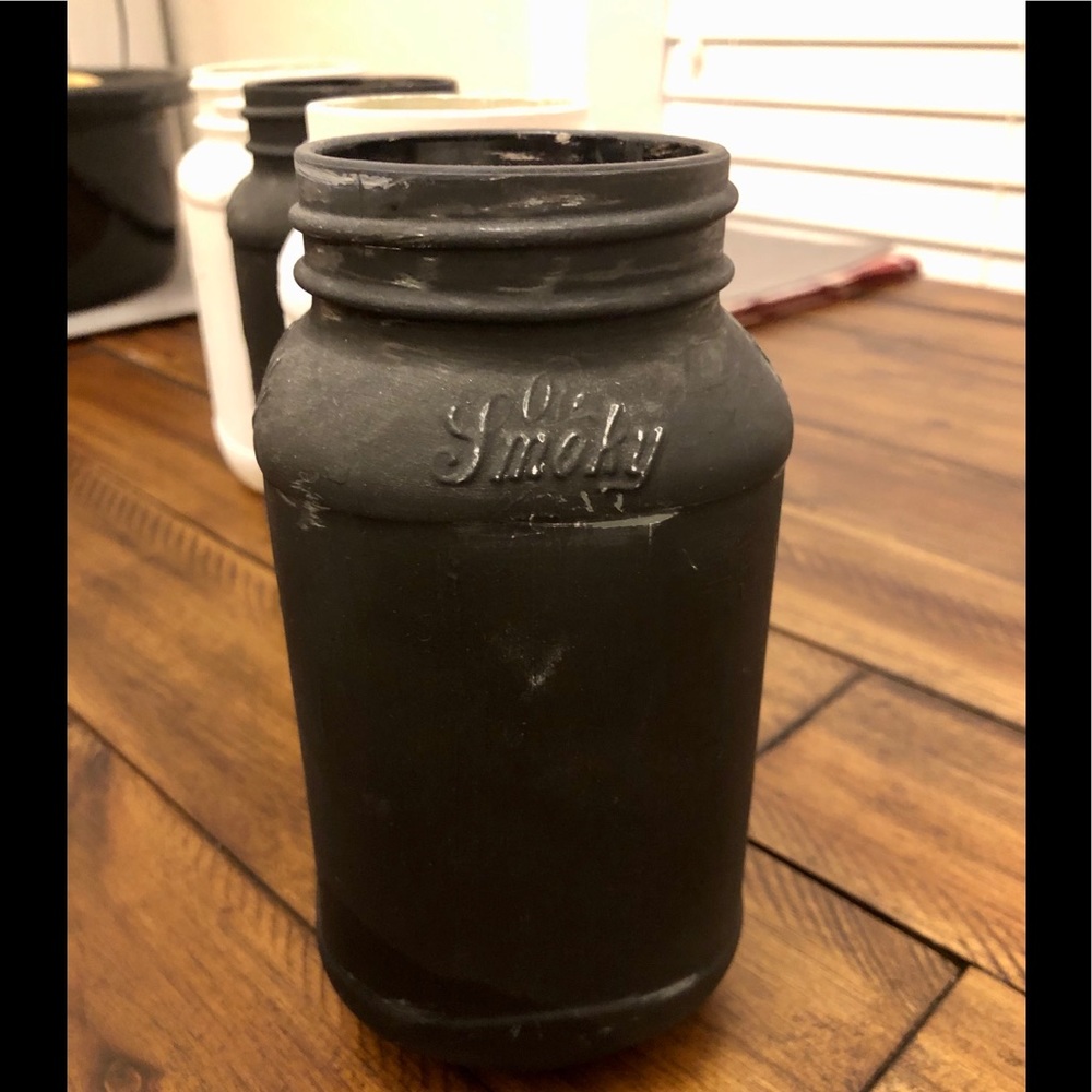 Painted Ole Smokey Moonshine Mason Jars - Picture 6 of 8